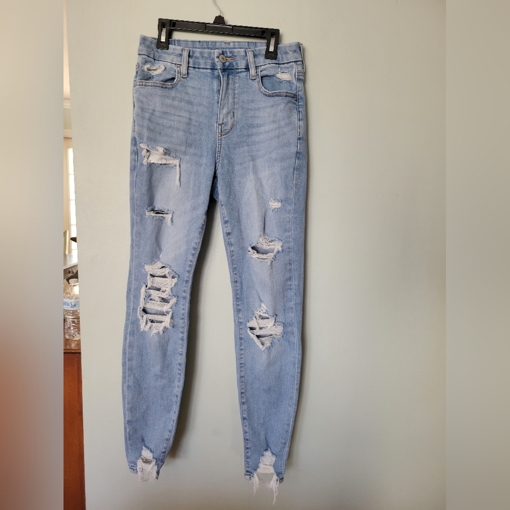 American Eagle Next level stretch jeans size 4 curvy high rise jeggings